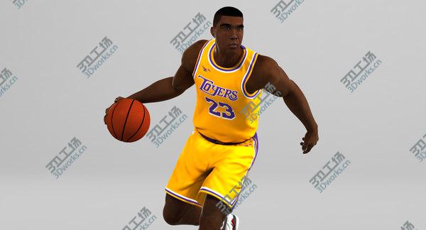 images/goods_img/20210312/3D Black Basketball Player HQ model/2.jpg